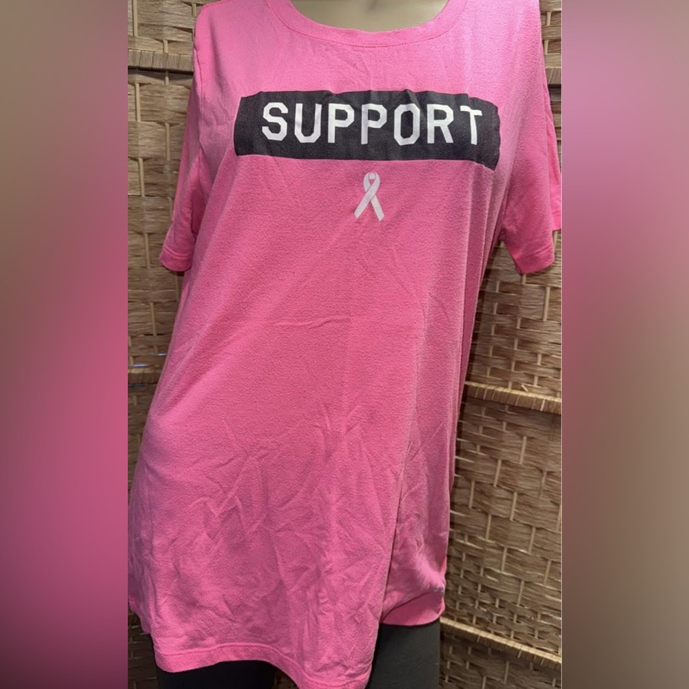 Under Armour Pink Support Tee
